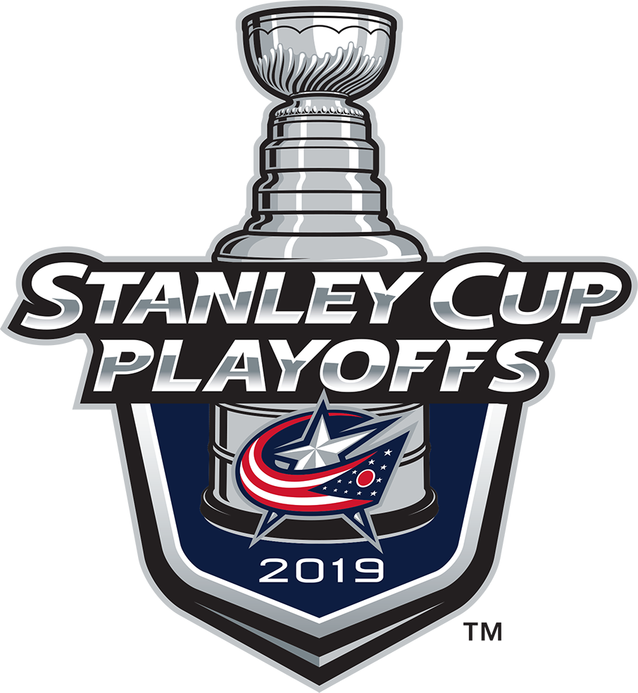 Columbus Blue Jackets 2019 Event Logo iron on heat transfer